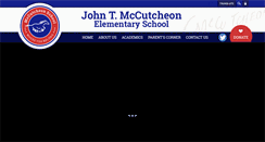 Desktop Screenshot of mccutcheonelementary.org