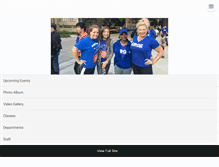 Tablet Screenshot of mccutcheonelementary.org